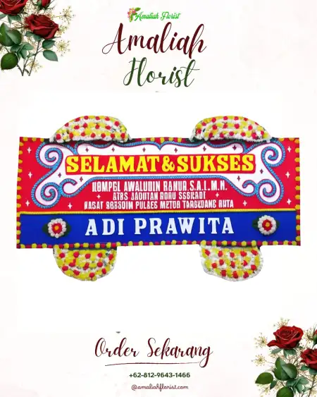 Papan Bunga Ucapan Selamat Ibu Utara